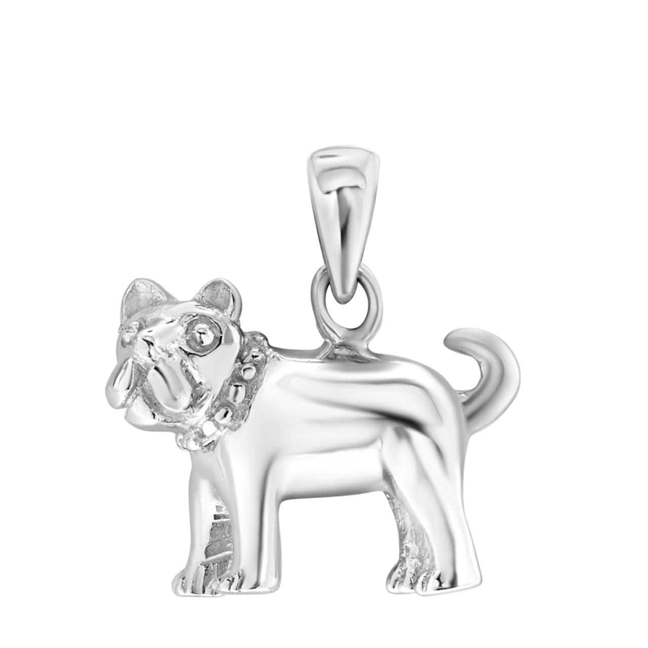 Anhänger, 925 Silber, Hund