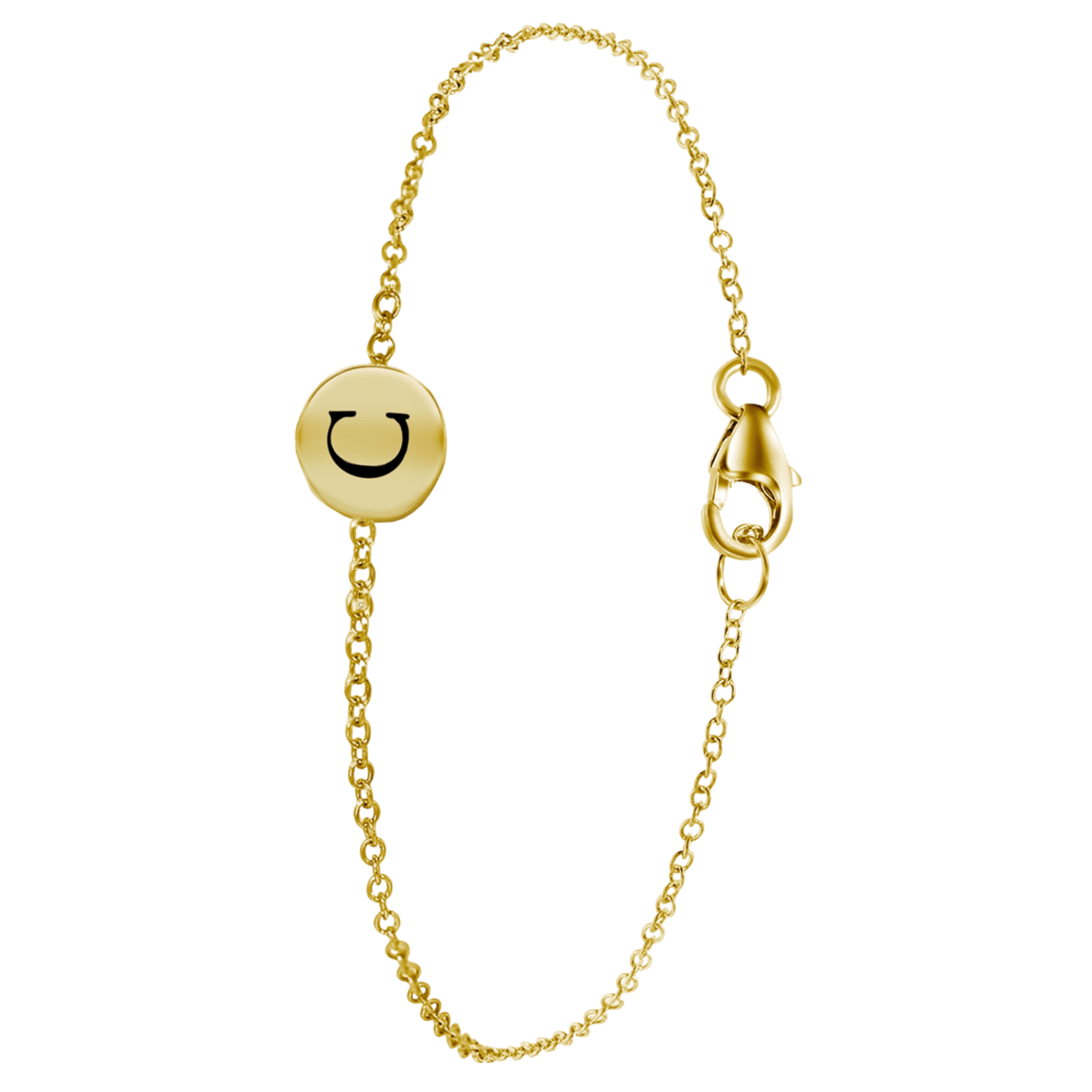 Zilveren armband alfabet goldplated