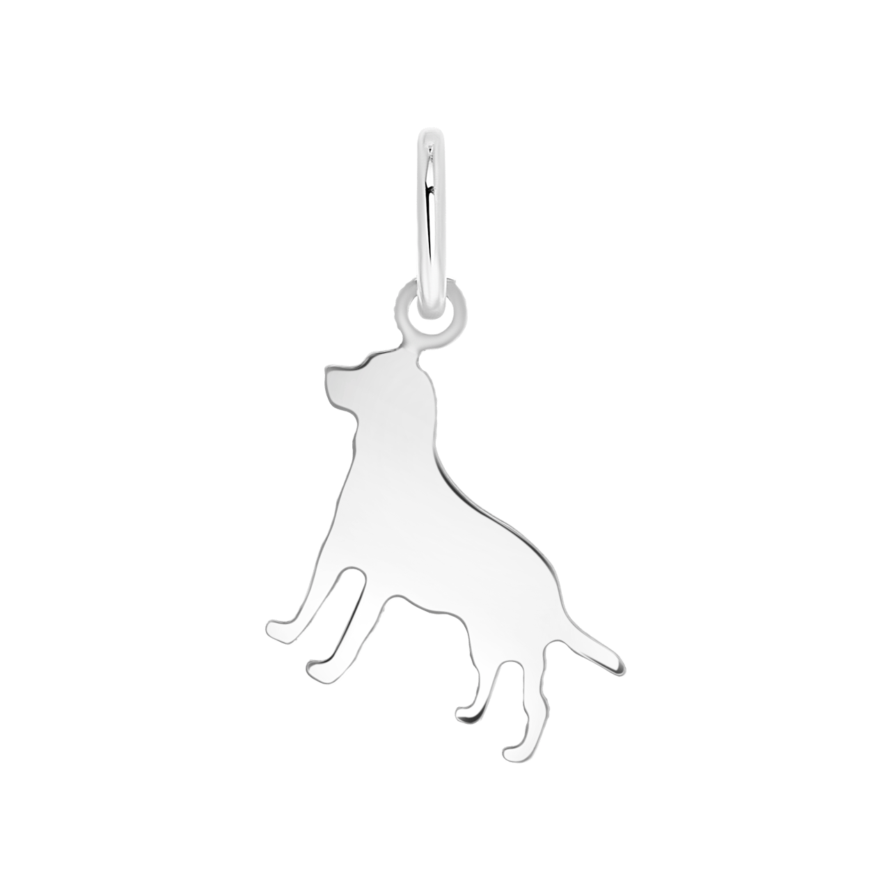 Anhänger, 925 Silber, Hund