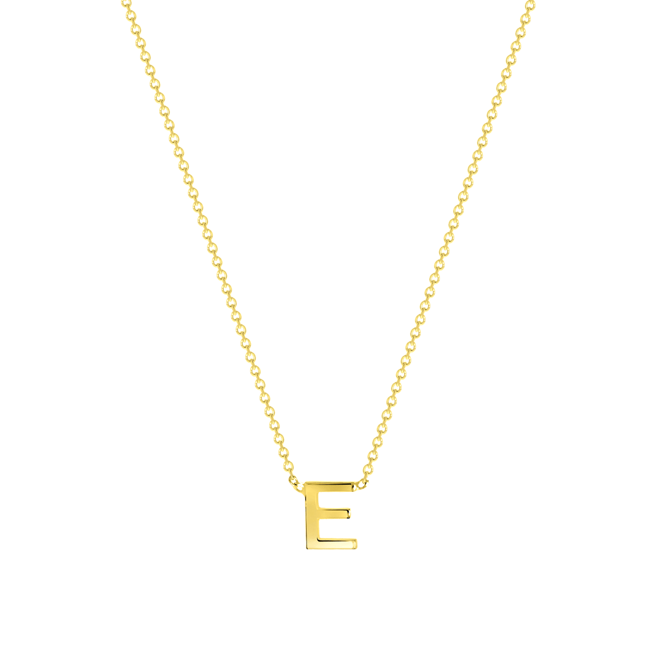 Halskette, 375 Gold, mit Buchstabenanhänger