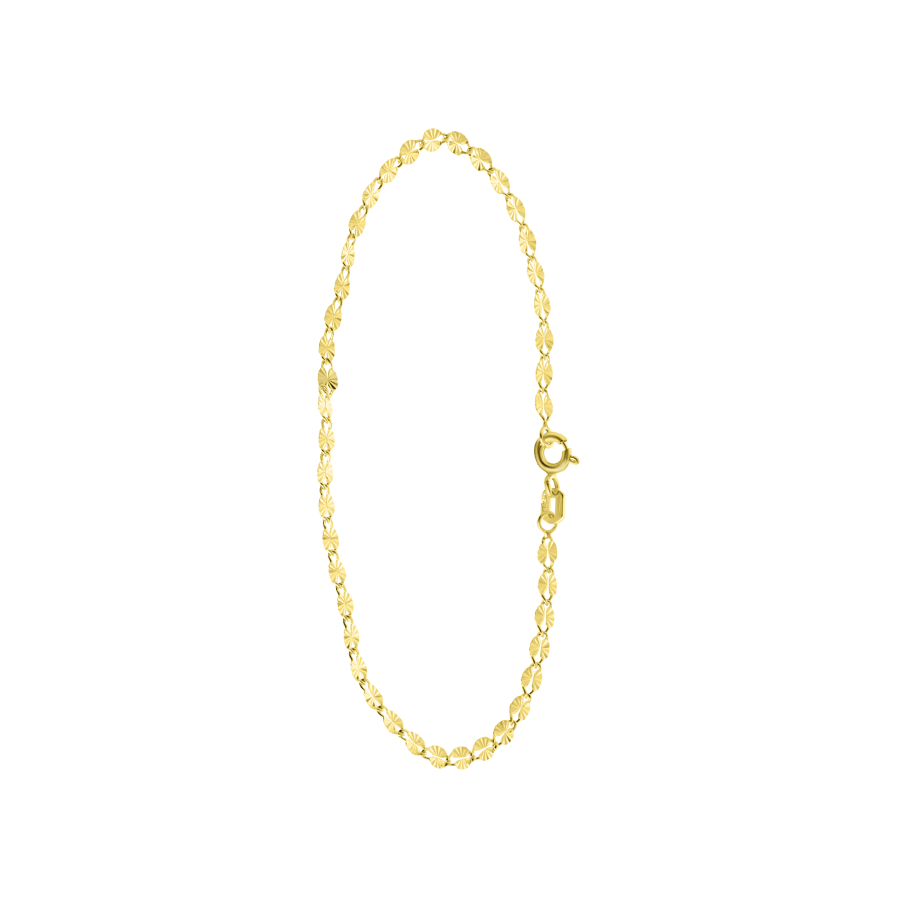 Armband, 375 Gold, mit Stardust-Kettenglied