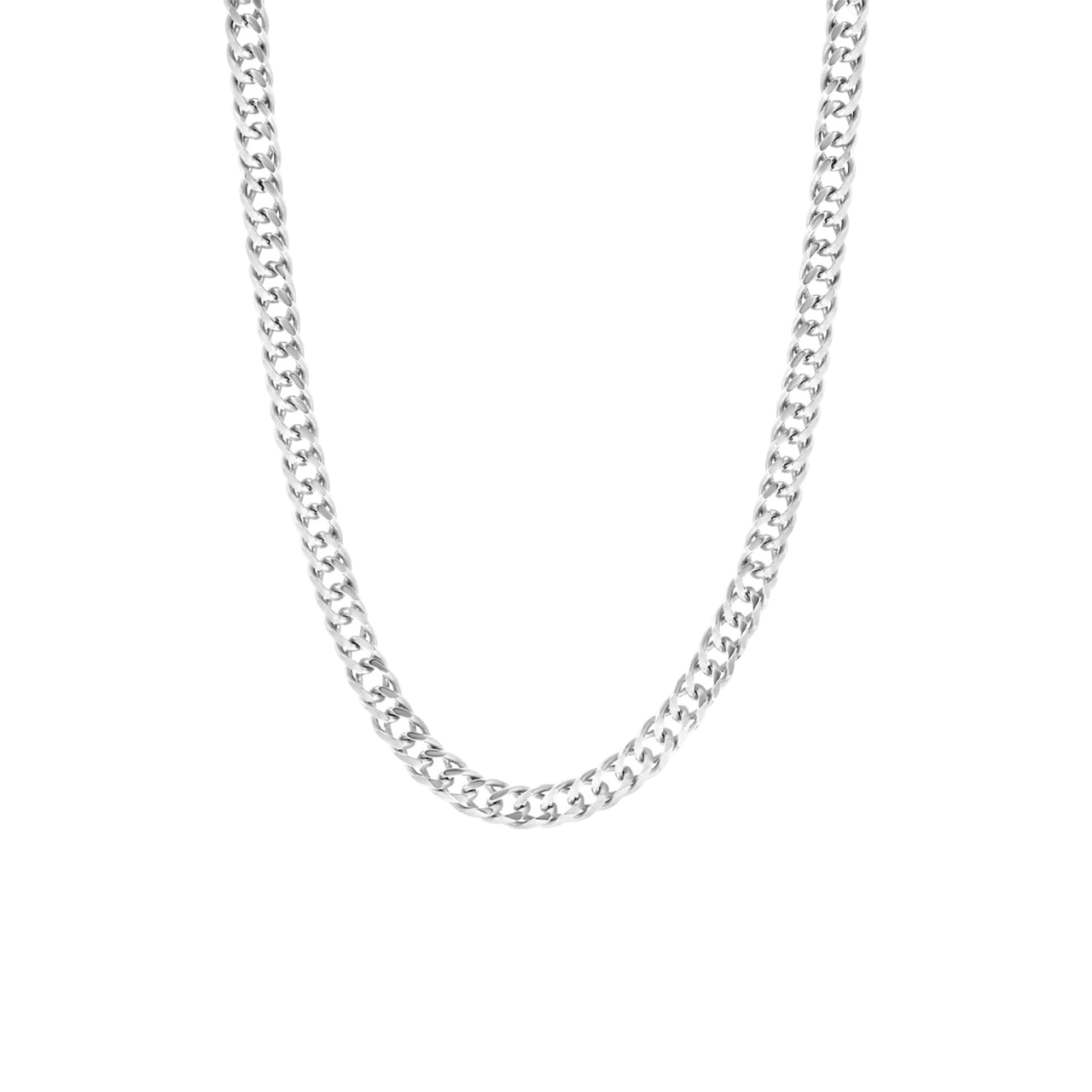 Halskette, 925 Silber, Gourmetglied