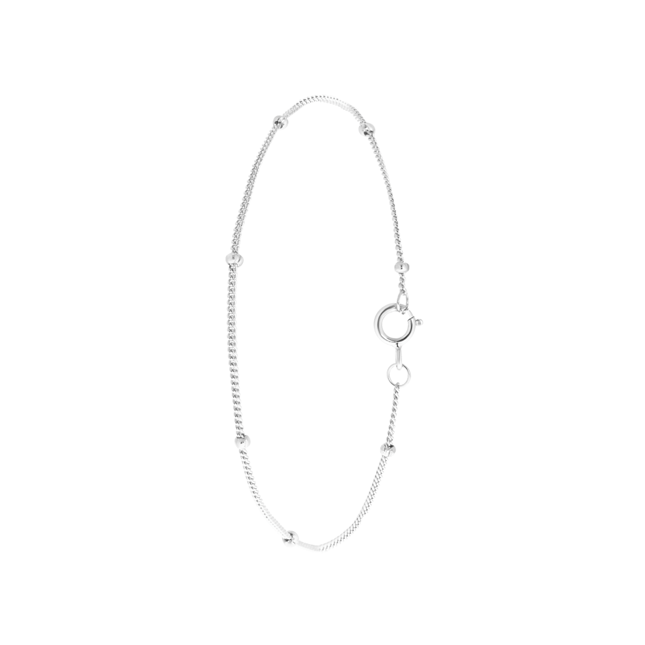 Armband, 925 Silber, Kugeln, Mix & Match