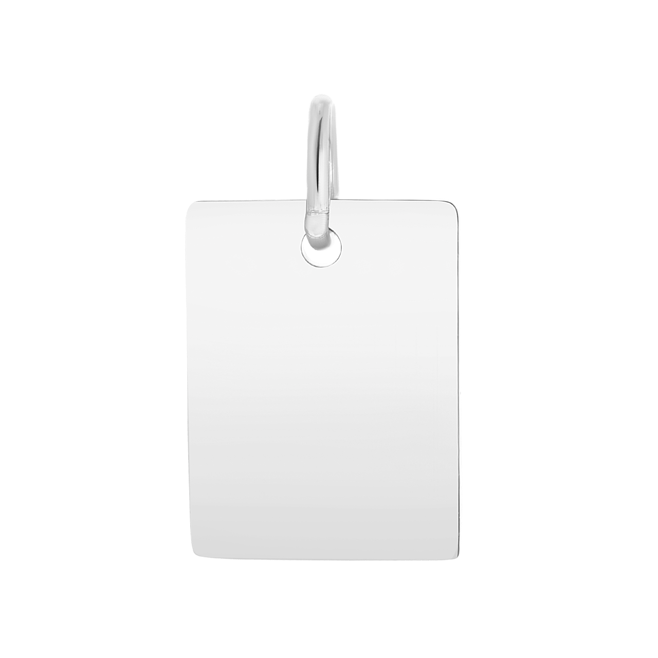 Zilveren hanger tag Mix&Match ketting/armband