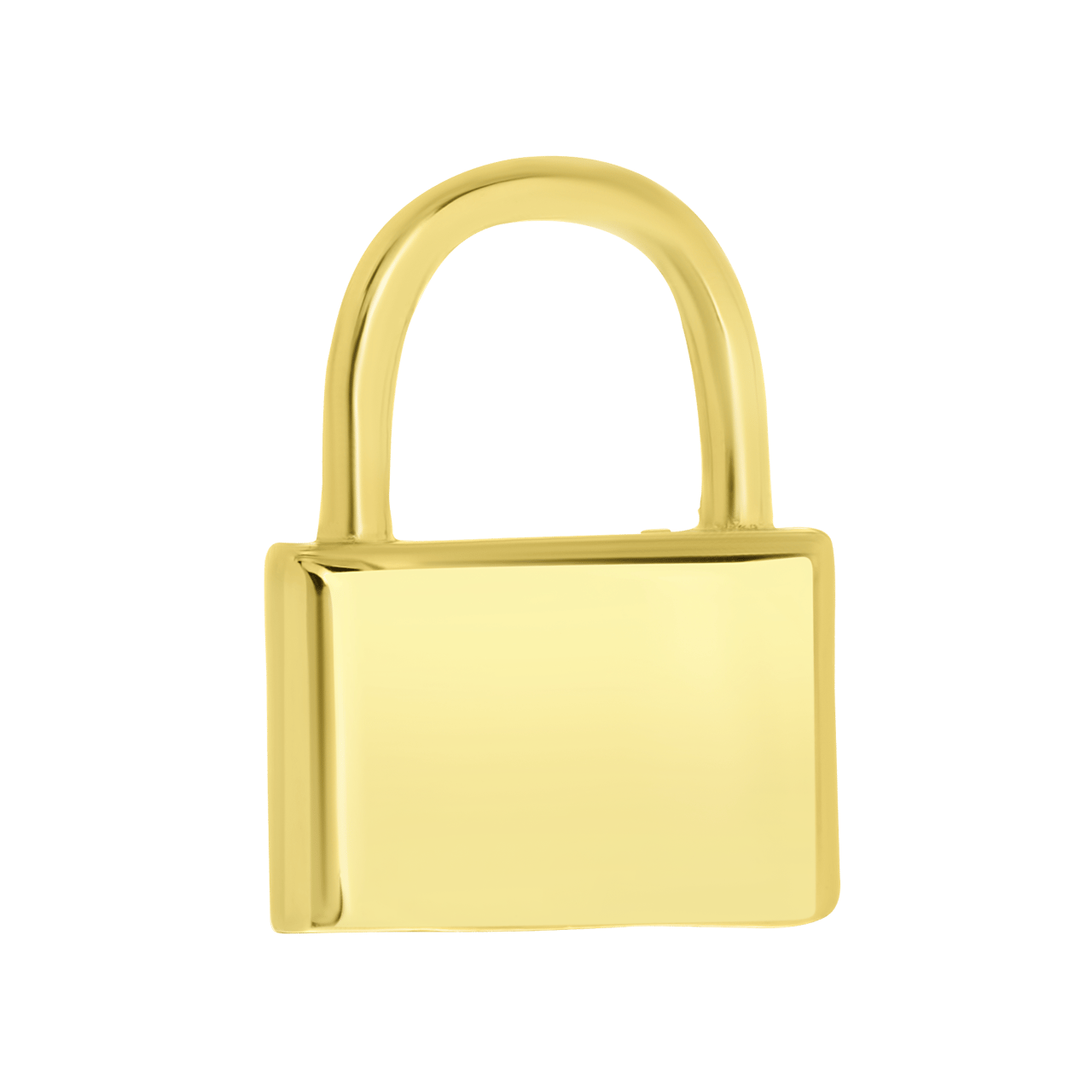 Zilveren hanger gold slotje Mix&Match ketting/armb