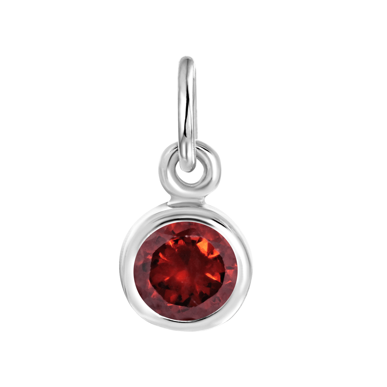 Anhänger, 925 Silber, Geburtsstein, Mix & Match