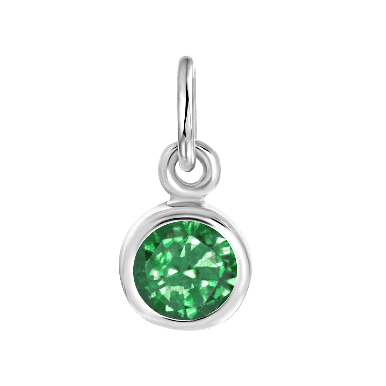 Anhänger, 925 Silber, Geburtsstein, Mix & Match