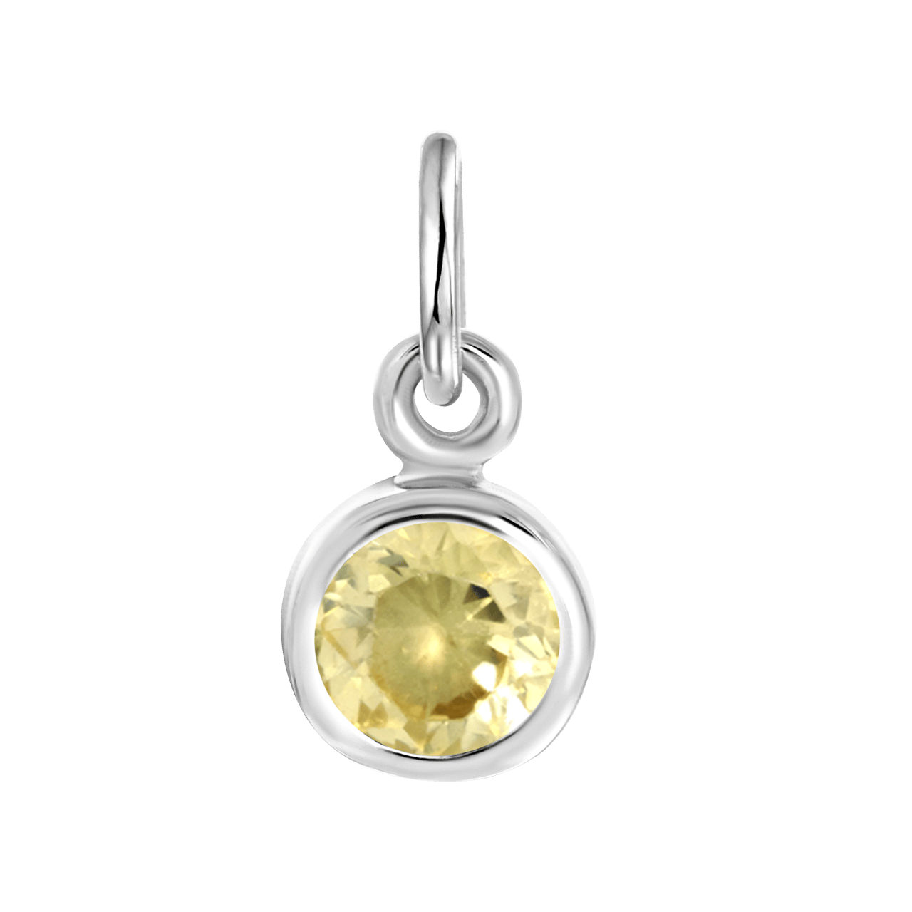 Anhänger, 925 Silber, Geburtsstein, Mix & Match