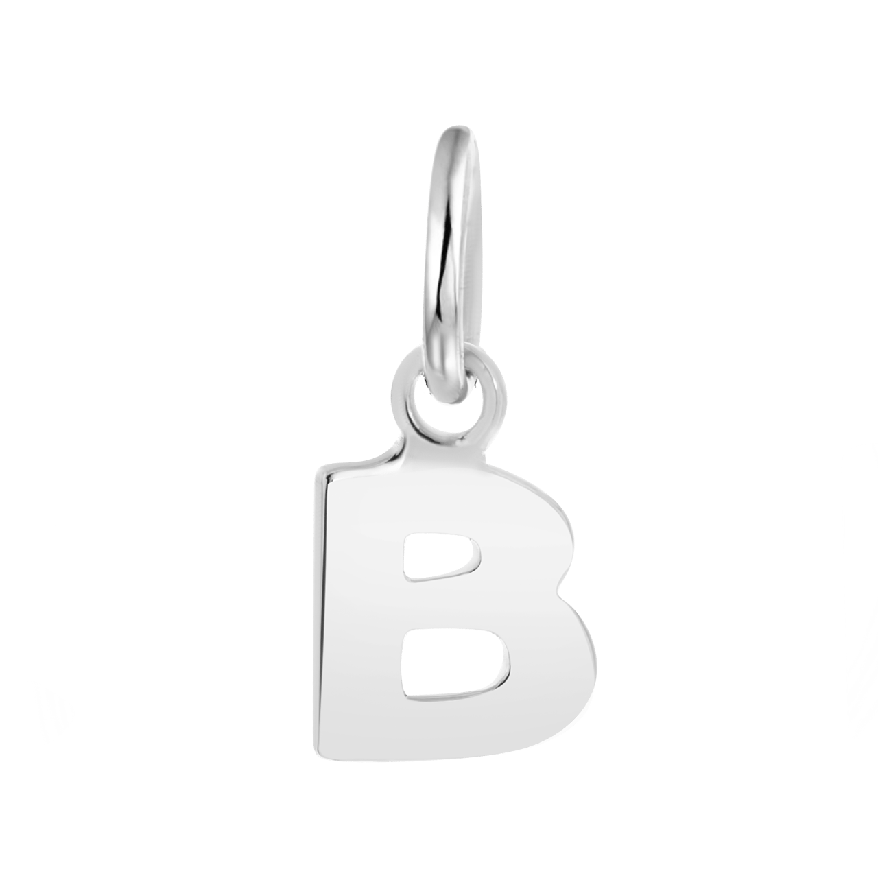 Zilveren hanger letter Mix&Match
