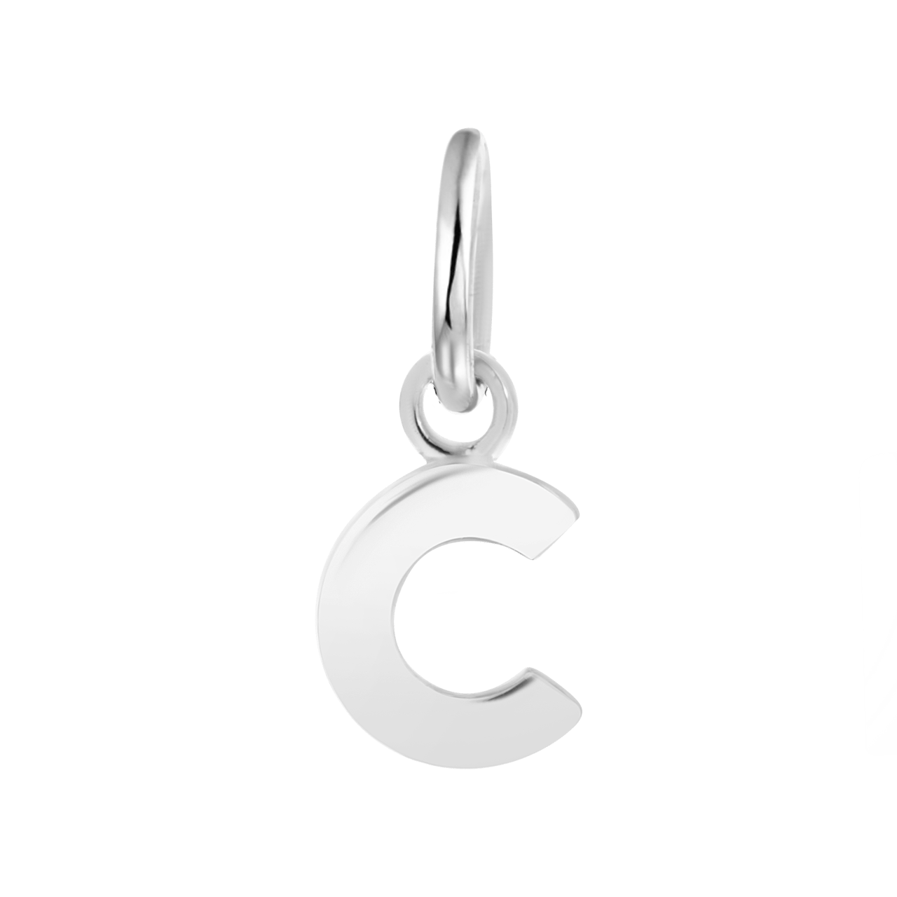 Zilveren hanger letter Mix&Match