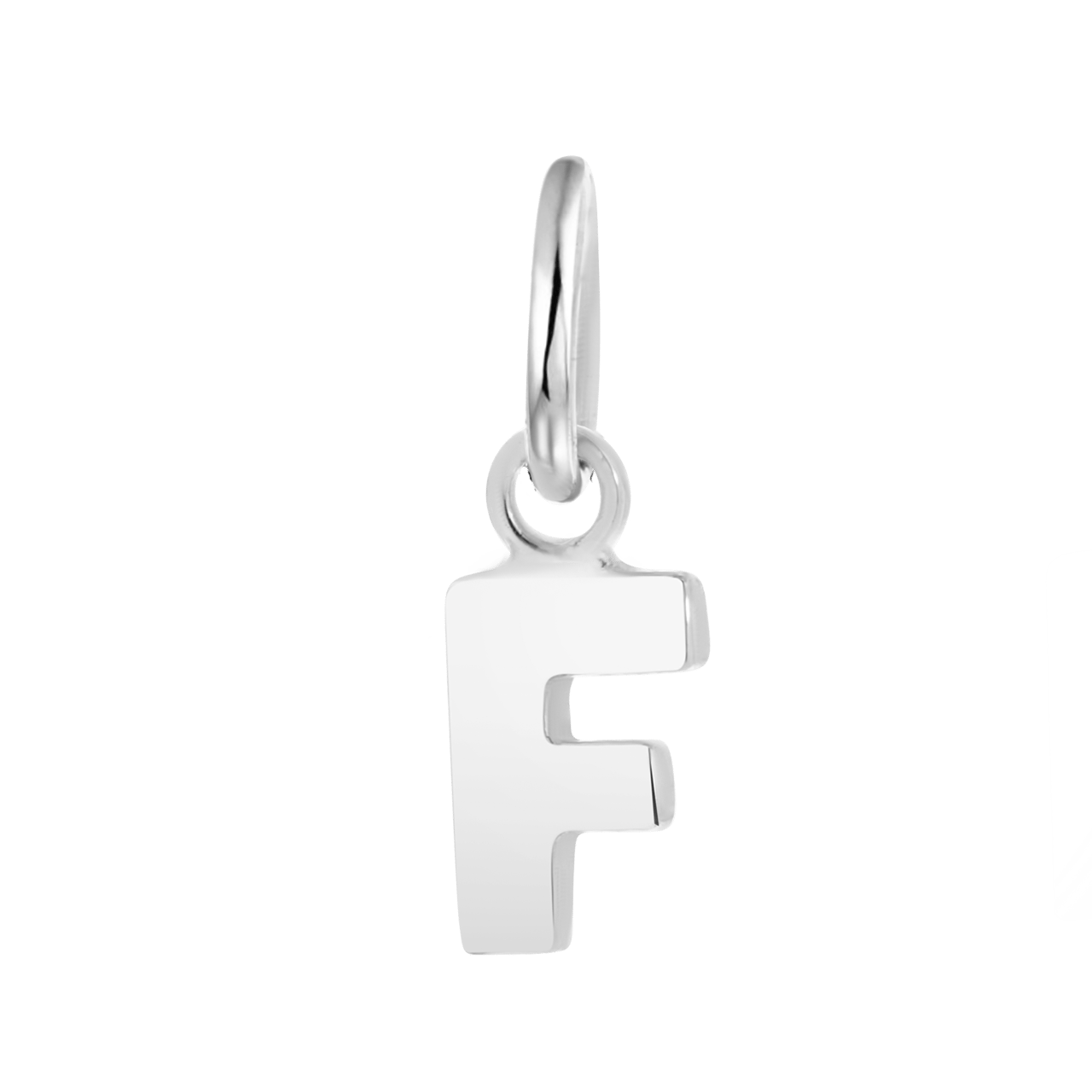 Zilveren hanger letter Mix&Match