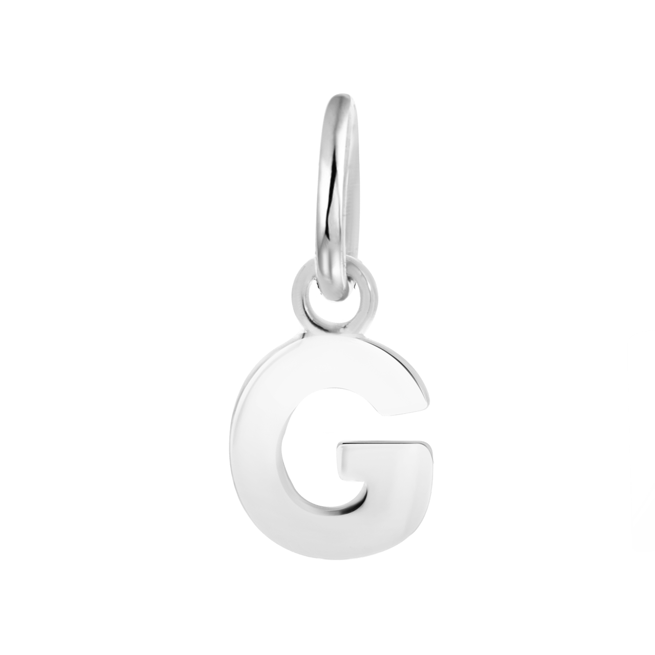 Zilveren hanger letter Mix&Match