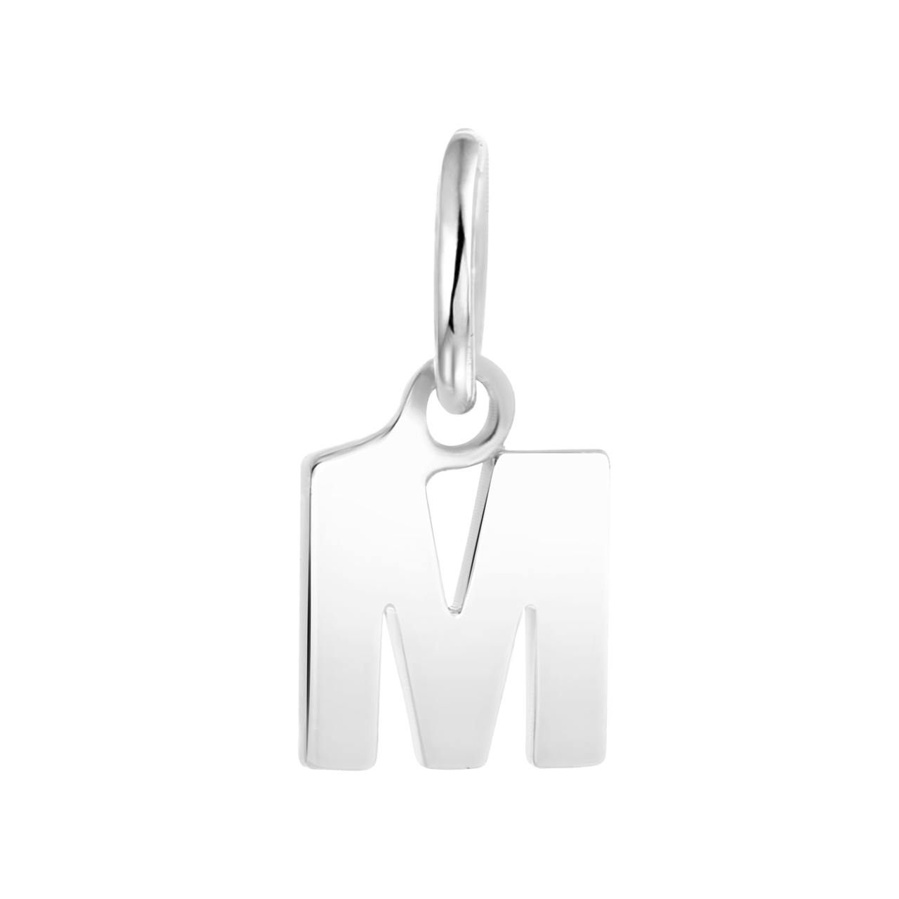 Zilveren hanger letter Mix&Match