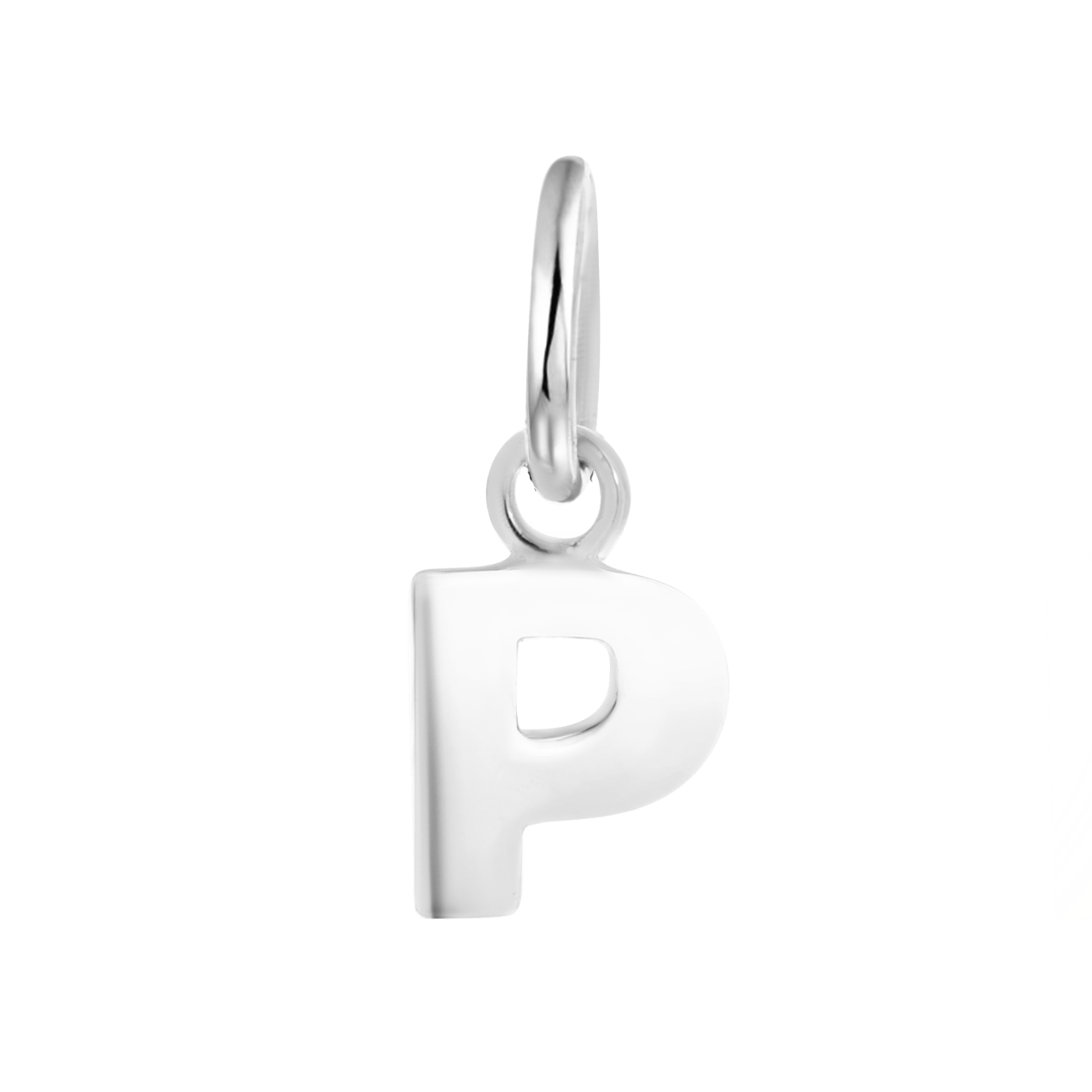 Zilveren hanger letter Mix&Match