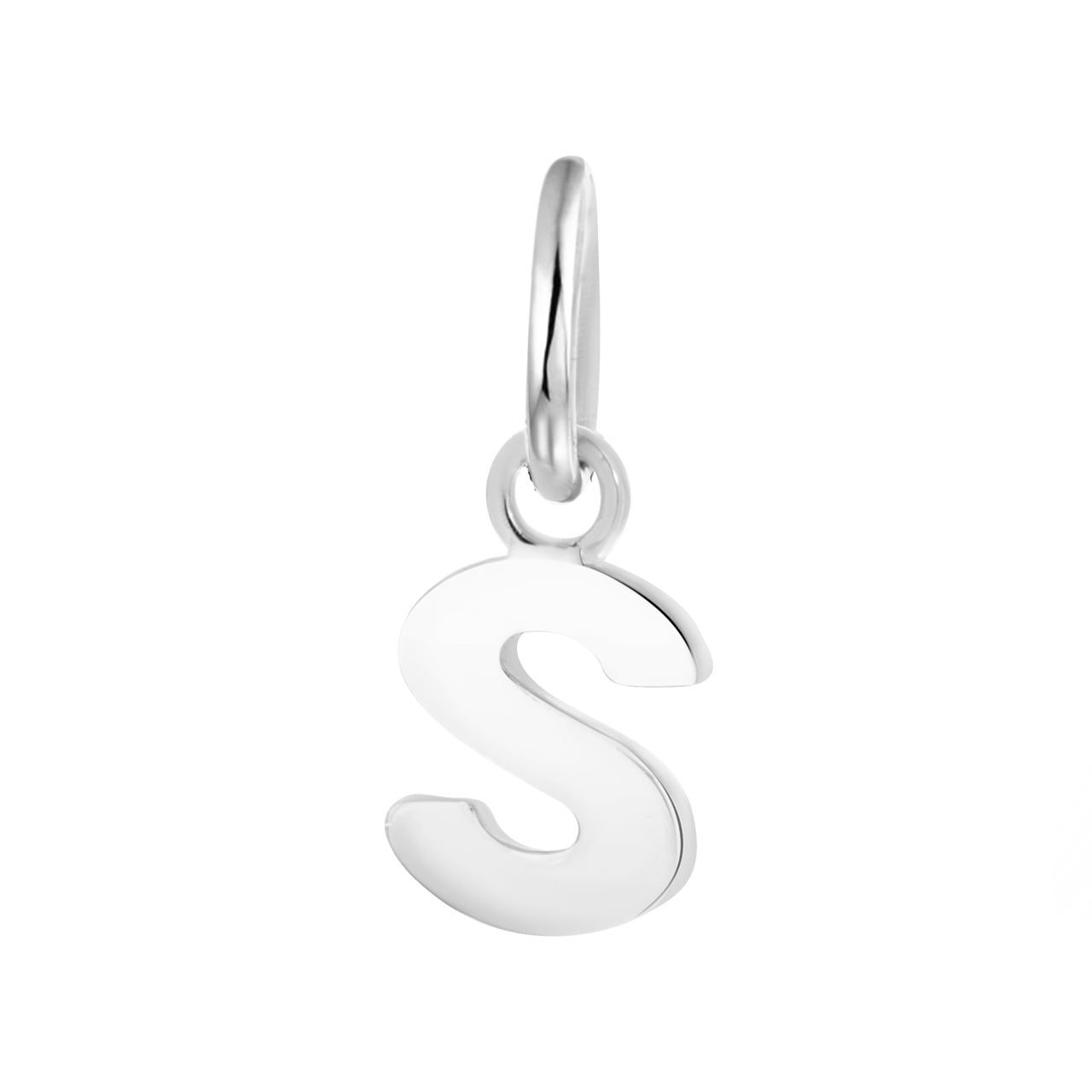 Zilveren hanger letter Mix&Match