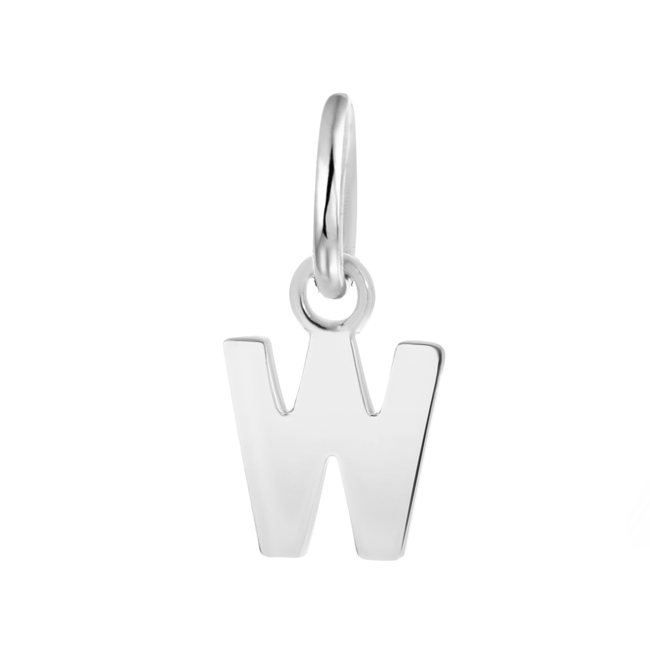 Zilveren hanger letter Mix&Match