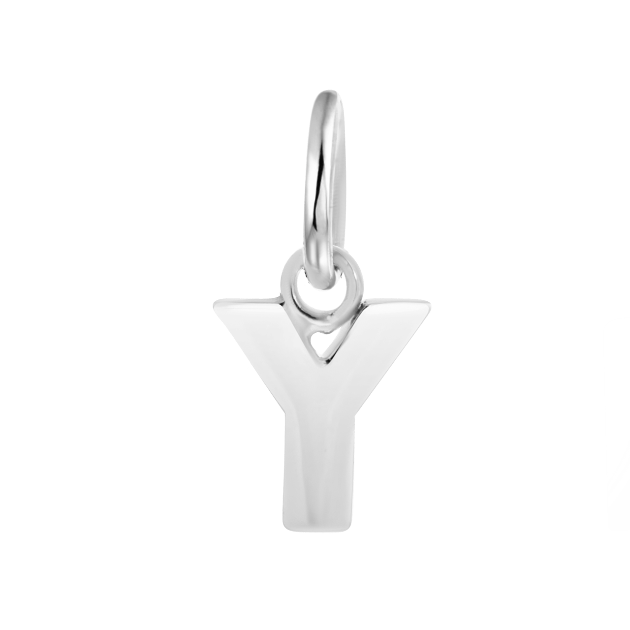 Zilveren hanger letter Mix&Match