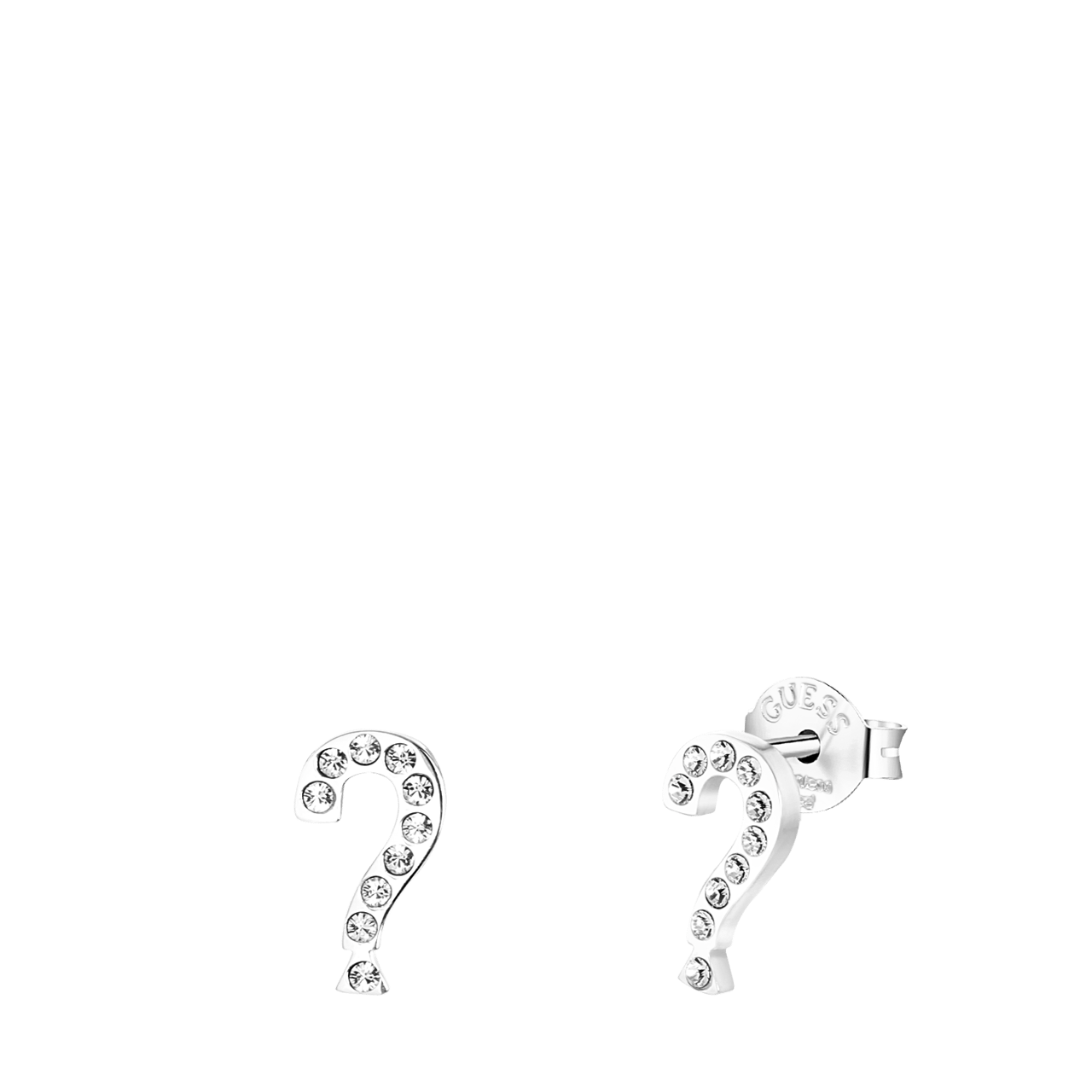 Guess stalen oorbellen LOS ANGELES