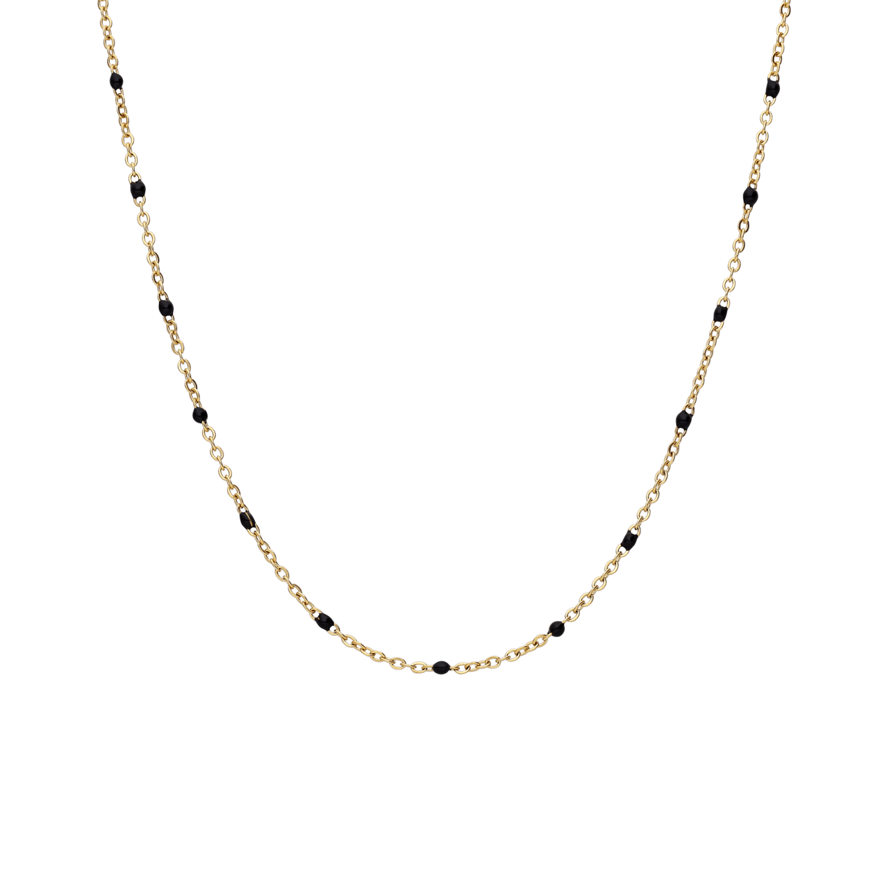 Myla stainless steel goldplated ketting voor dames