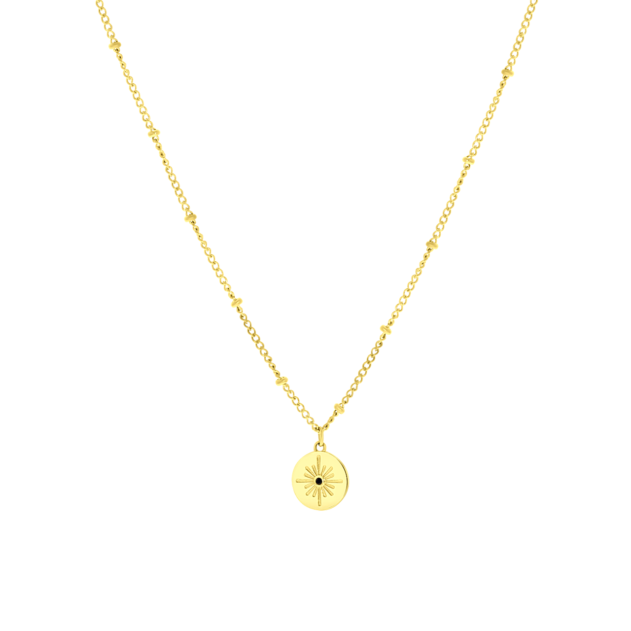 Myla stalen goldplated ketting voor dames