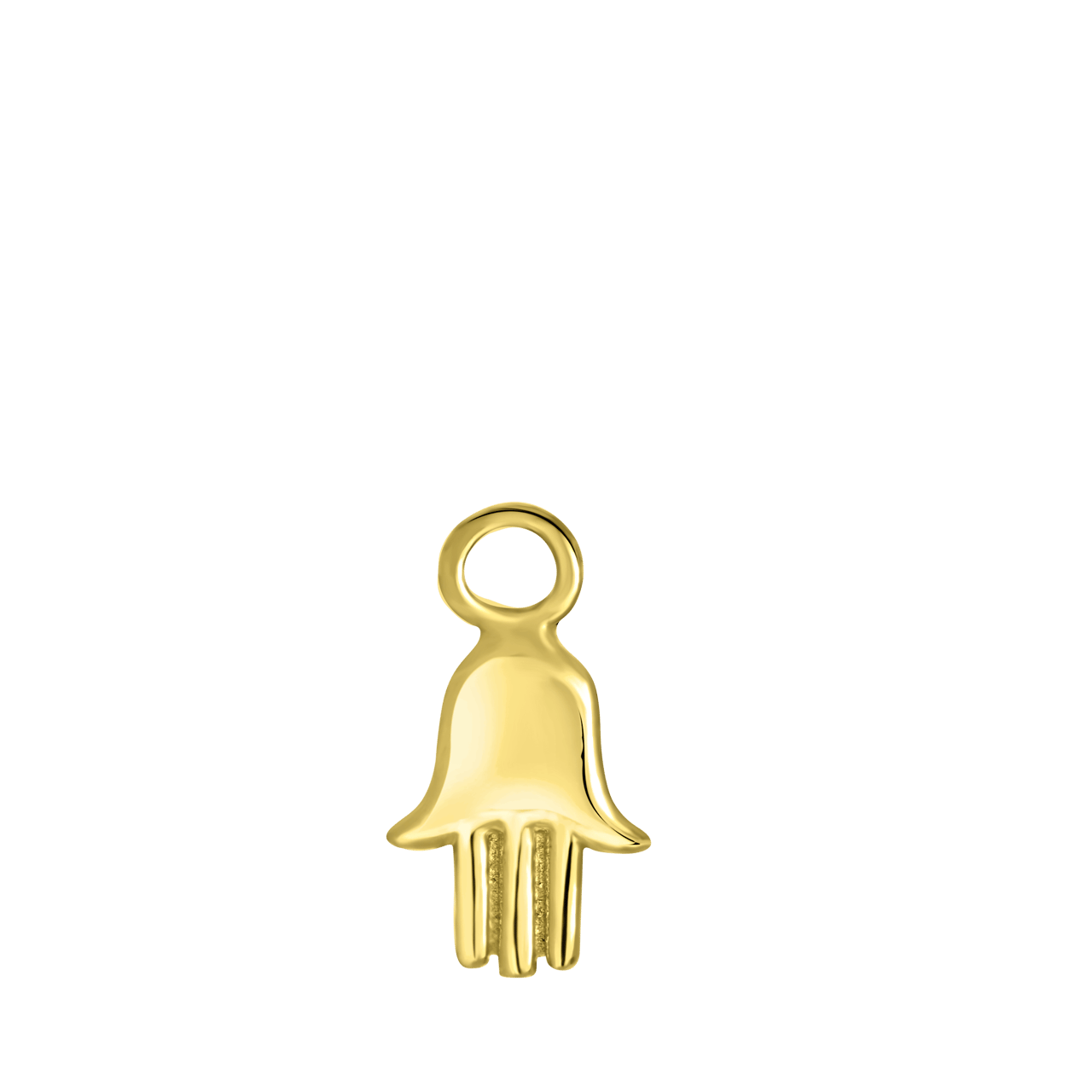 Zilveren oorbelhanger gold hamsa Mix&Match
