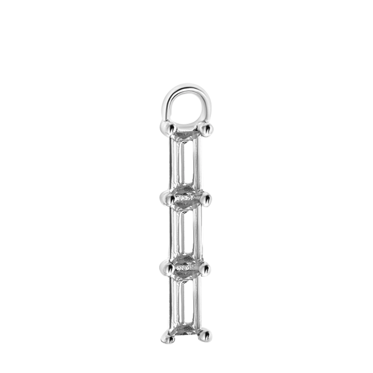 Ohrringanhänger, 925 Silber, Geburtsstein, Mix & Match