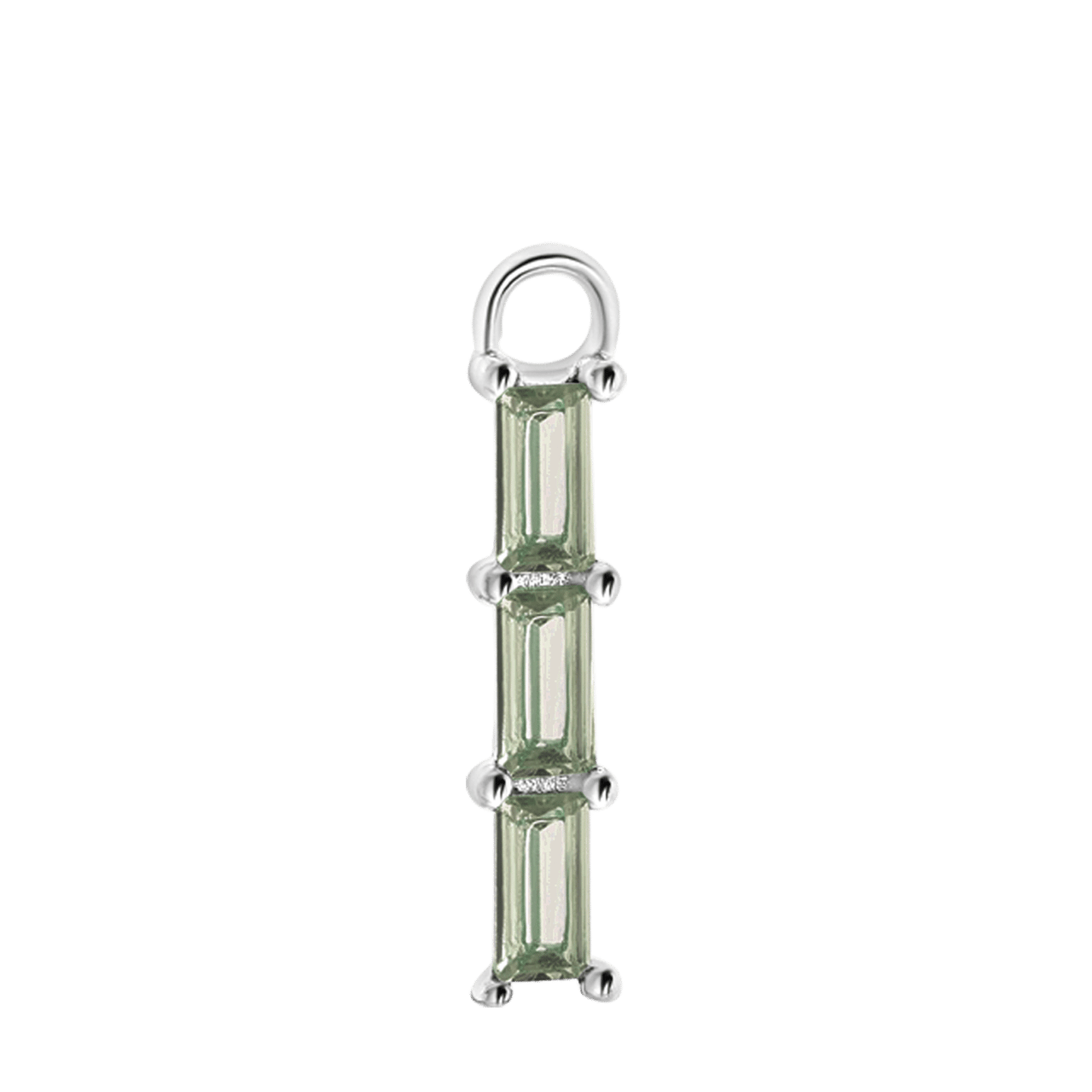 Ohrringanhänger, 925 Silber, Geburtsstein, Mix & Match