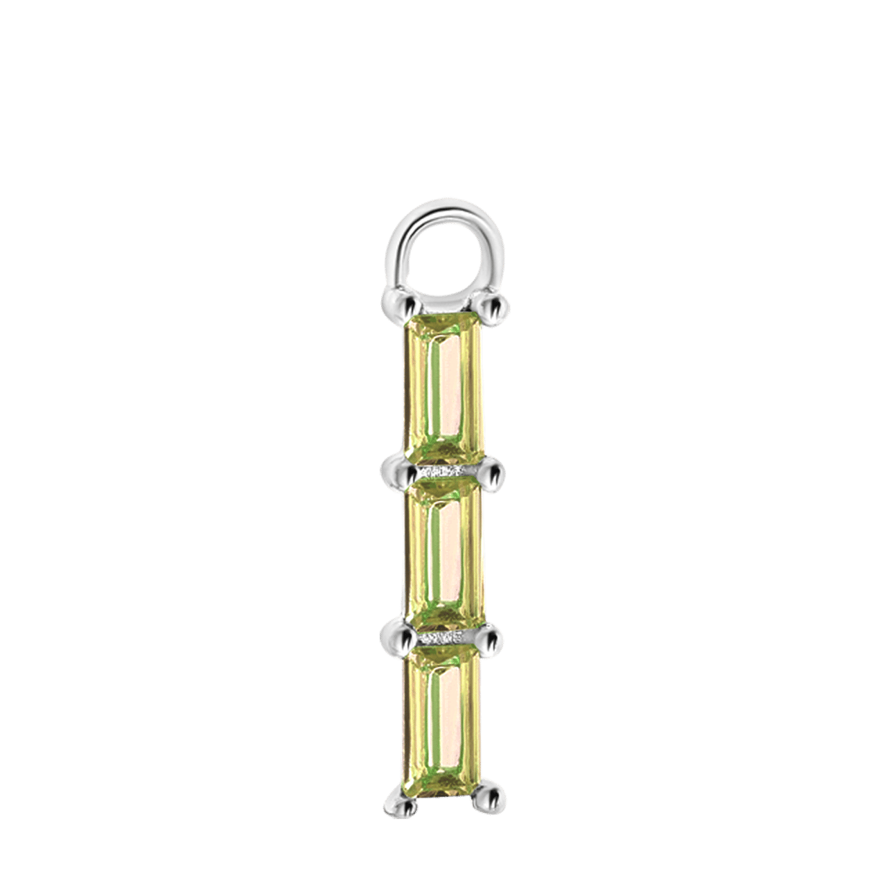 Ohrringanhänger, 925 Silber, Geburtsstein, Mix & Match