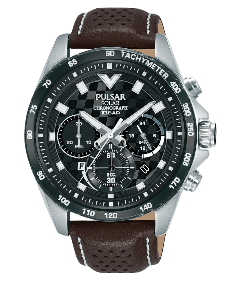 Pulsar solar chronogaaf horloge PZ5109X1
