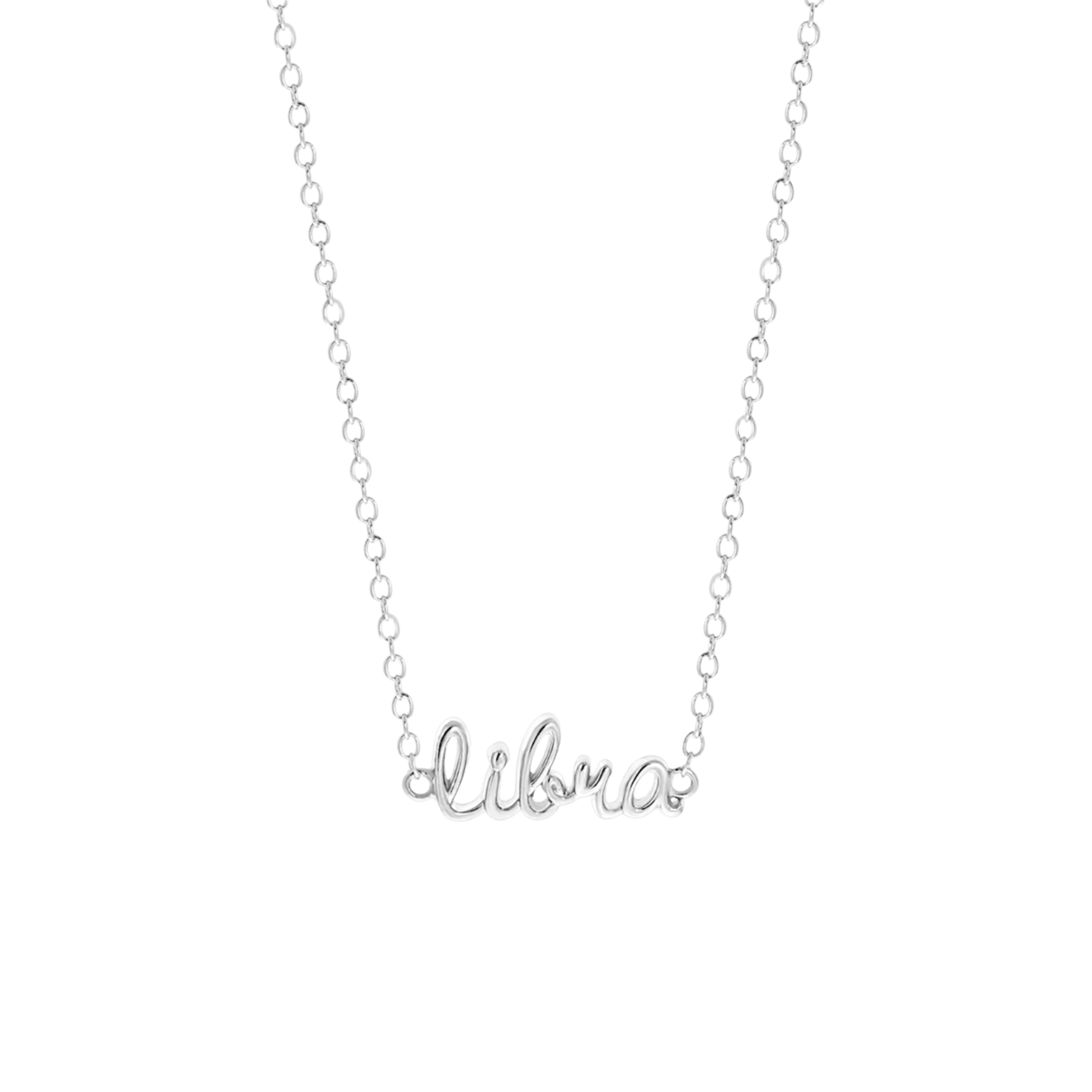 Zilveren ketting met hanger sterrenbeeld
