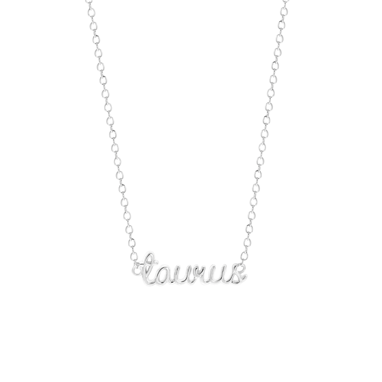 Zilveren ketting met hanger sterrenbeeld