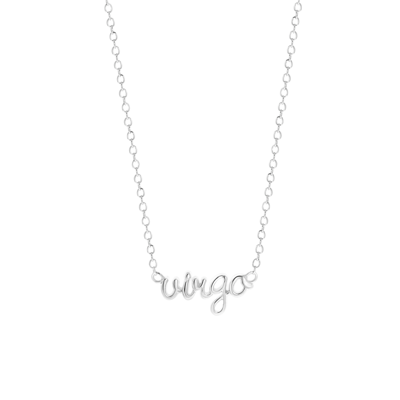 Zilveren ketting met hanger sterrenbeeld