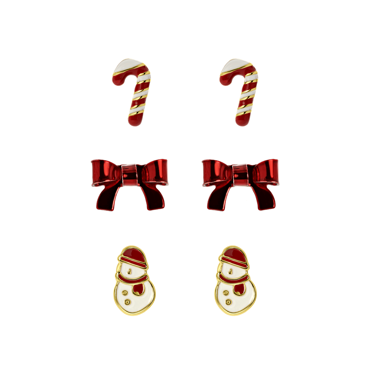 Goudkleurig bijoux setje met oorbellen