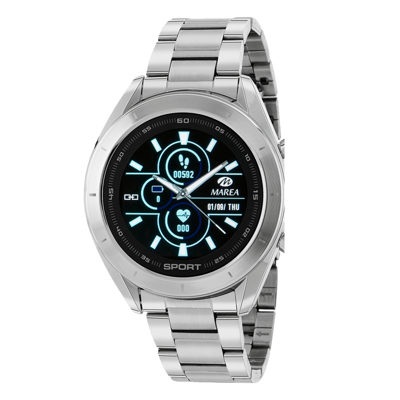 Marea Smartwatch mit zusätzlichem Wechselarmband B58004/1