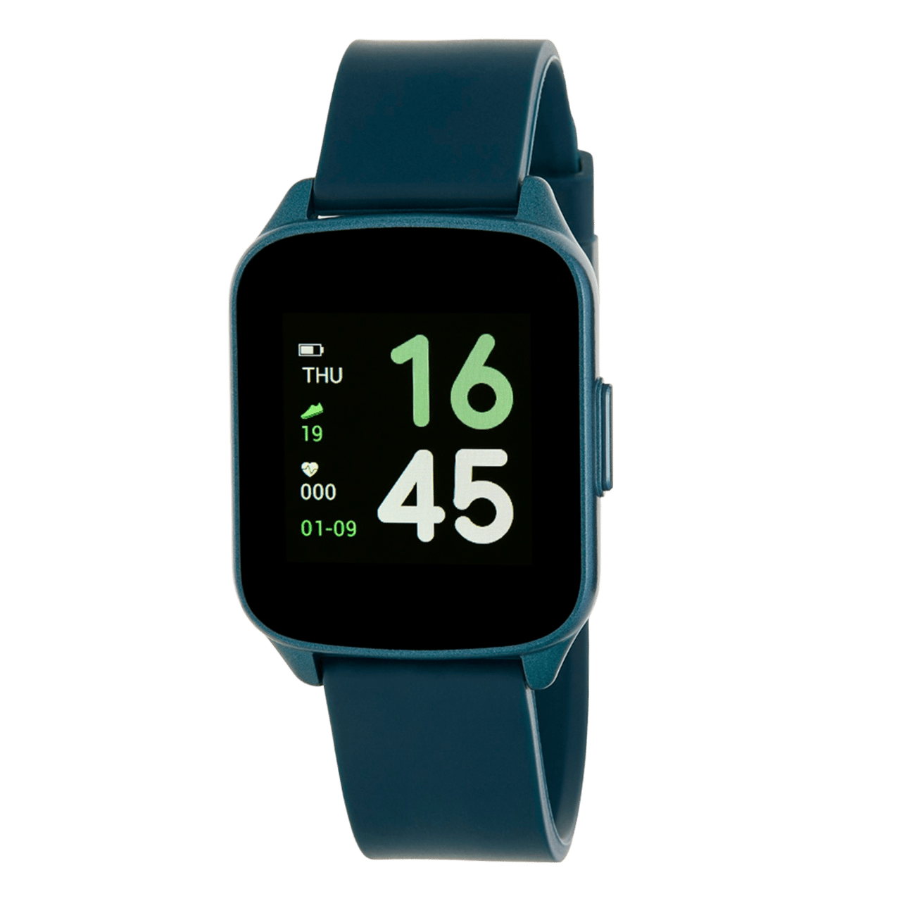 Marea smartwatch met blauwe rubberen band B59001/2