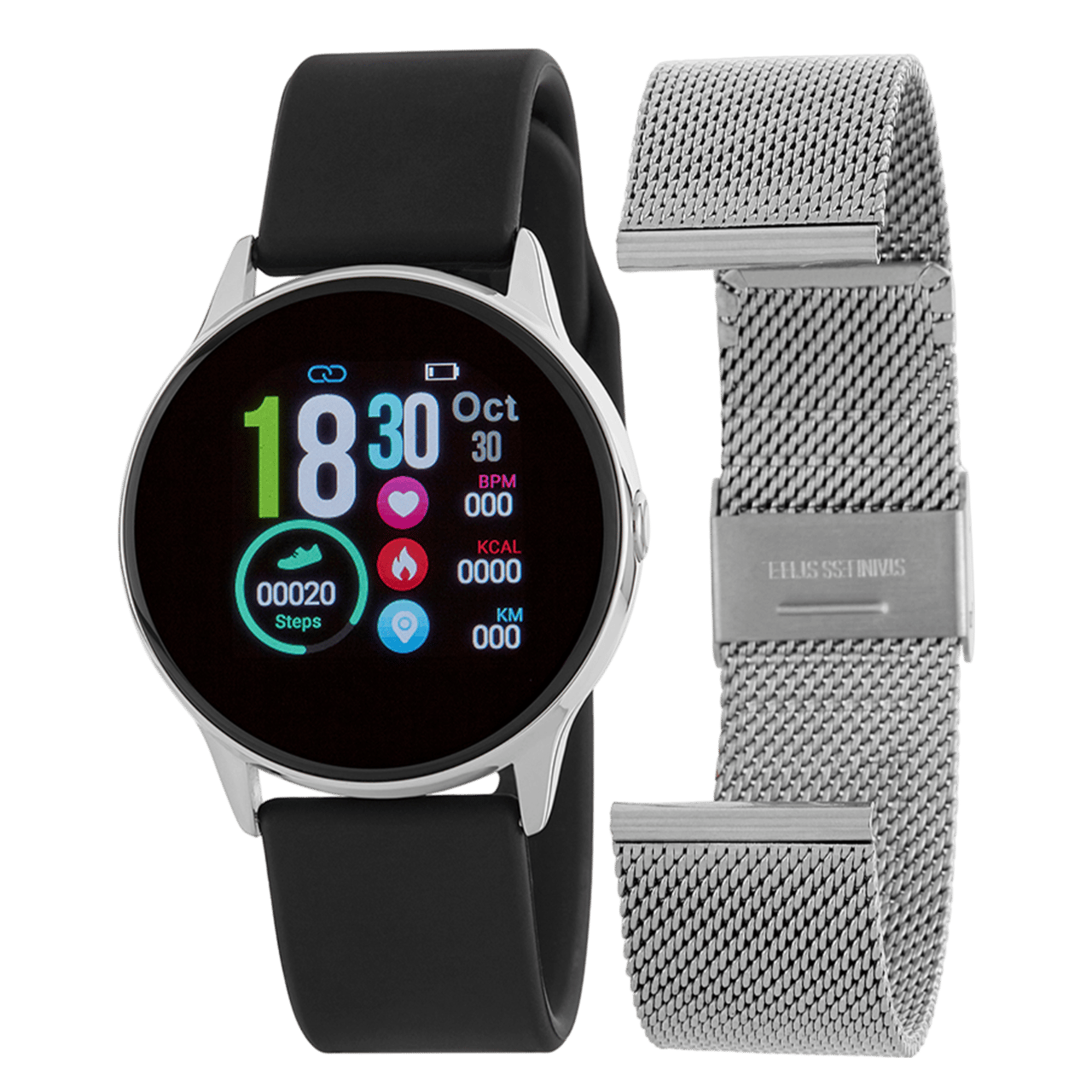 Marea Smartwatch Digitaal Dames Horloge Zwart B58001/2