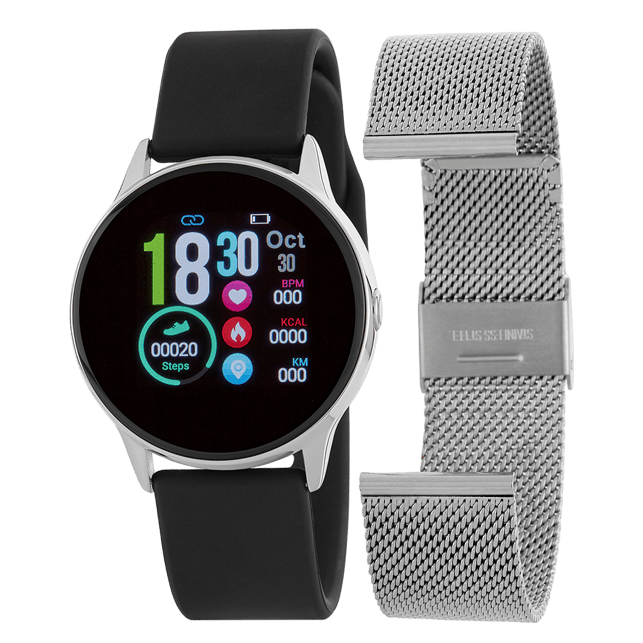 Marea Smartwatch mit zusätzlichem Wechselarmband B58001/2