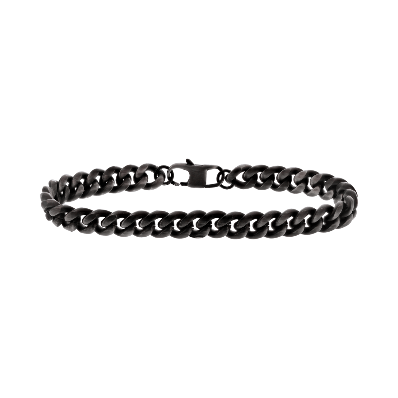 Gerecycled stalen armband met gourmetschakel