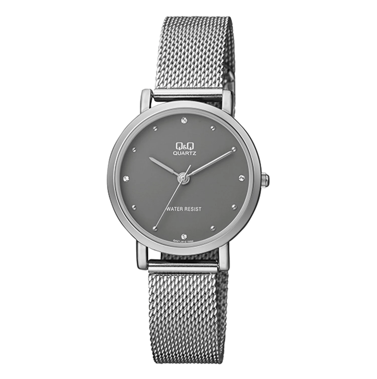 Q & Q Dames Horloge Zilverkleurig QA21J232Y