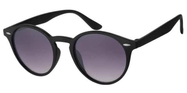 Dames zonnebril met zwarte frame