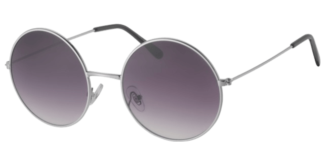 Dames zonnebril met donkergrijze frame