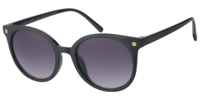 Dames zonnebril met zwarte frame