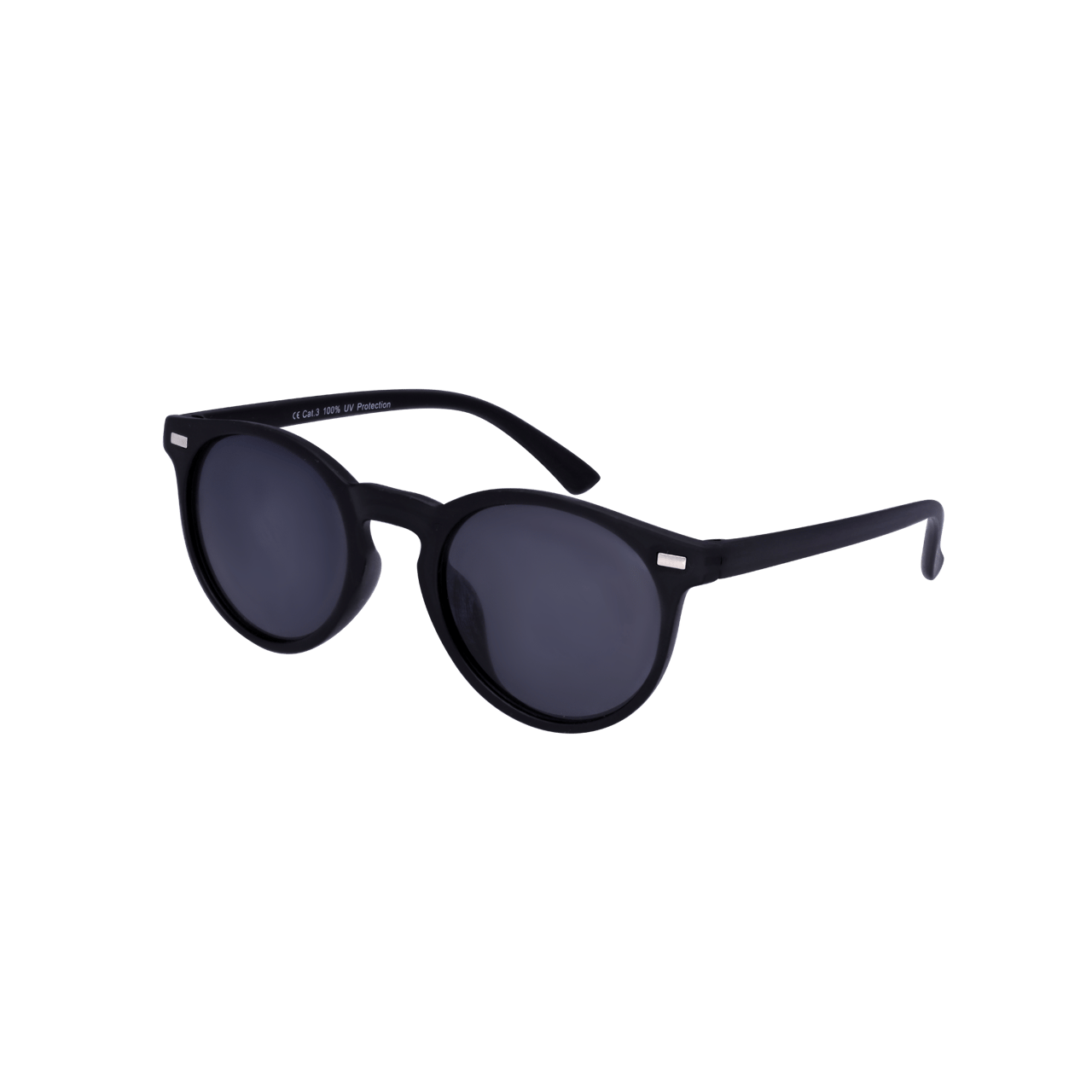 Sonnenbrille für Kinder mit schwarzem Gestell