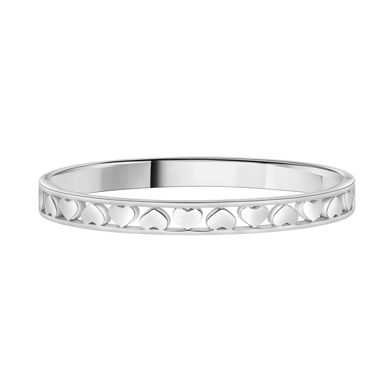 Guess Bangle, Armreif, Edelstahl, Heart