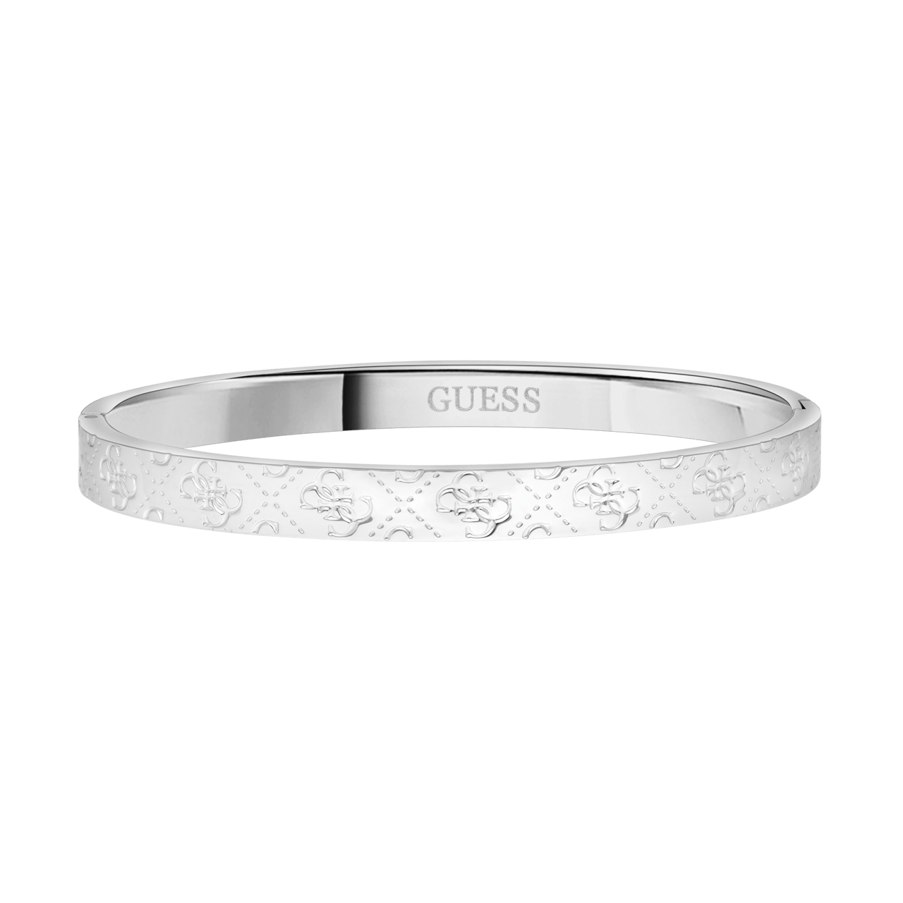 Guess stainless steel bangle armband 4G logo