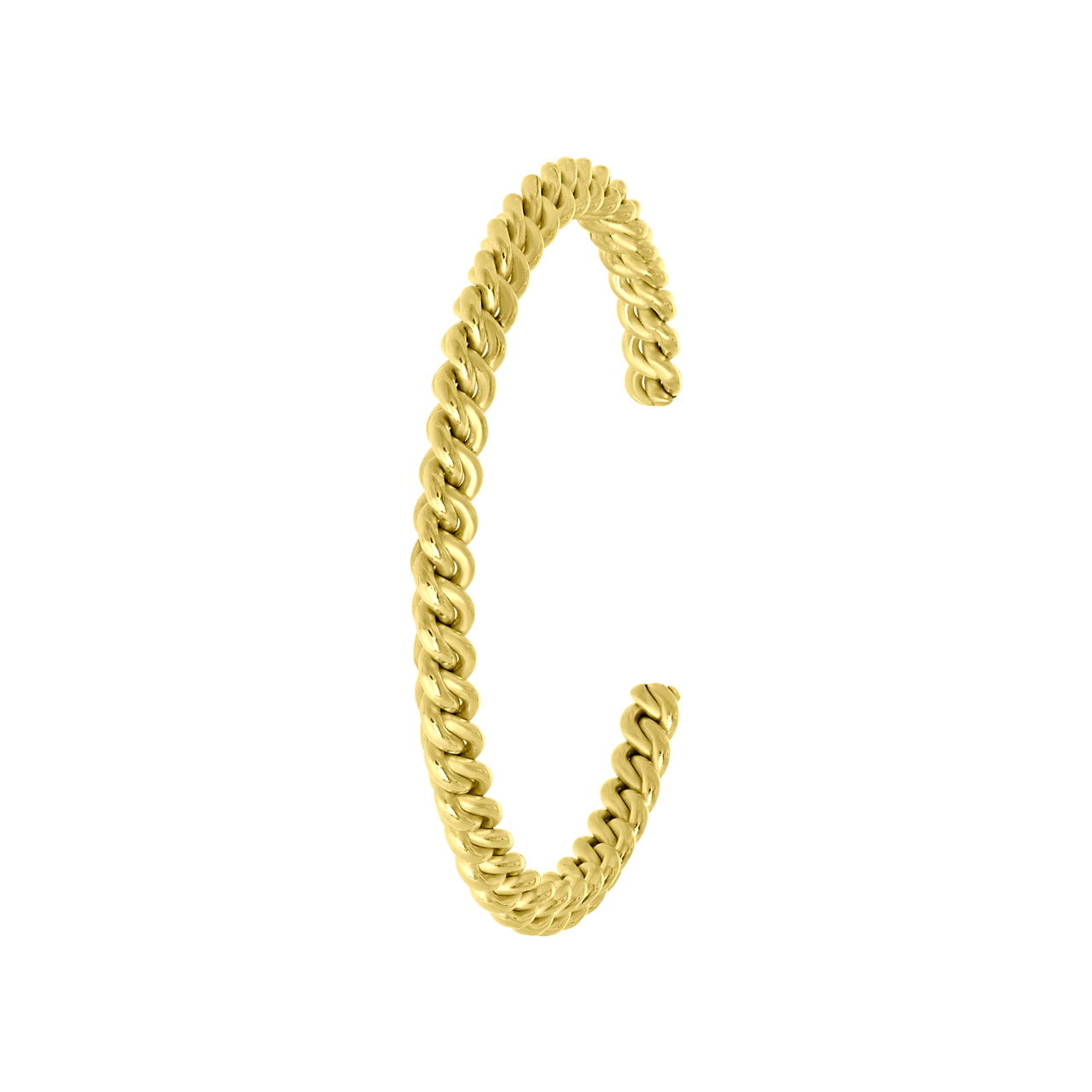Stalen bangle opengewerkt