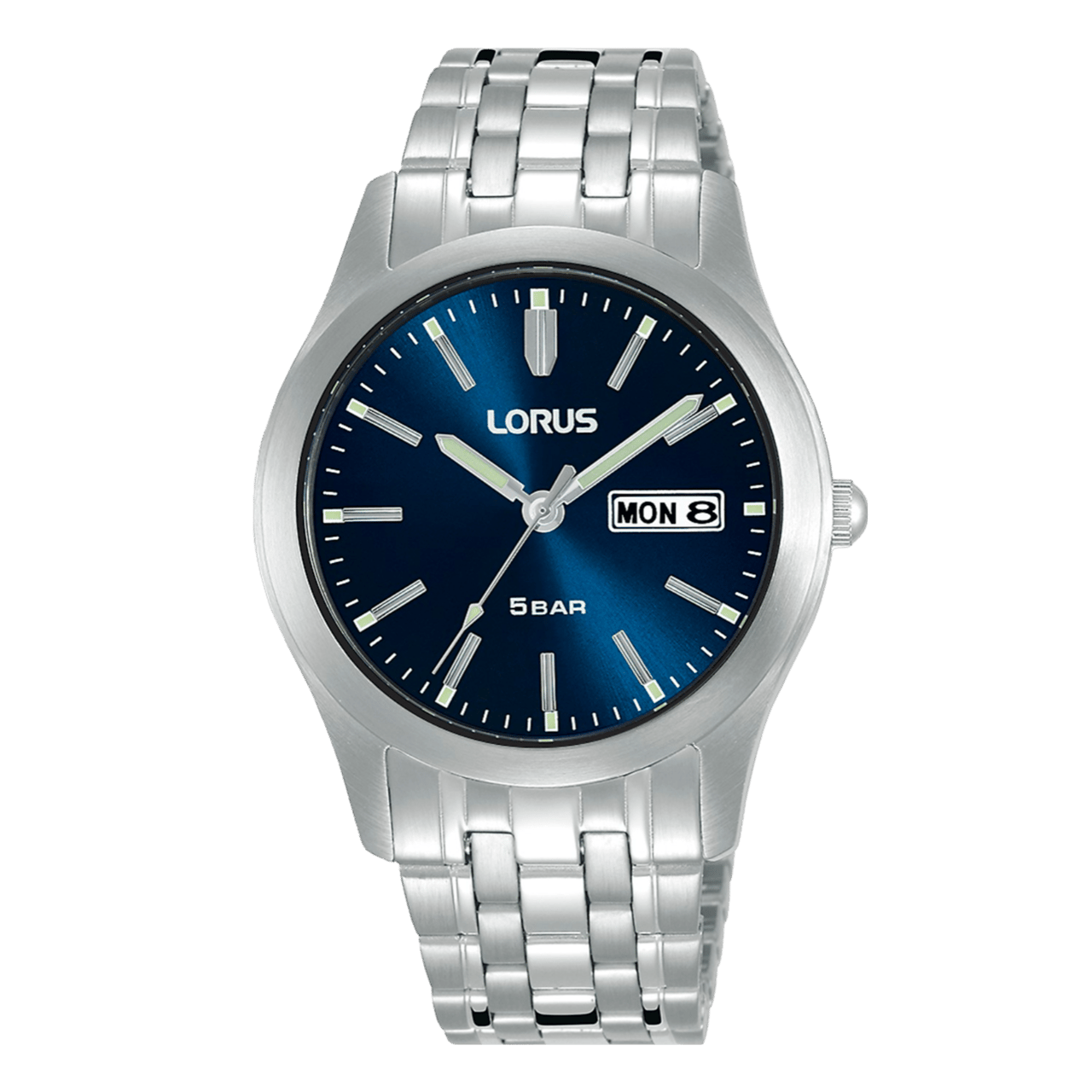 Lorus Heren Horloge Zilverkleurig 50m RXN69DX5