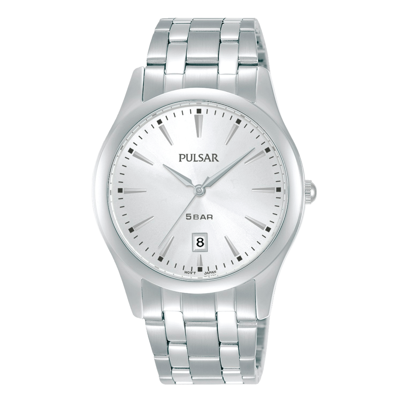 Pulsar Heren Horloge Zilverkleurig 50M PG8313X1