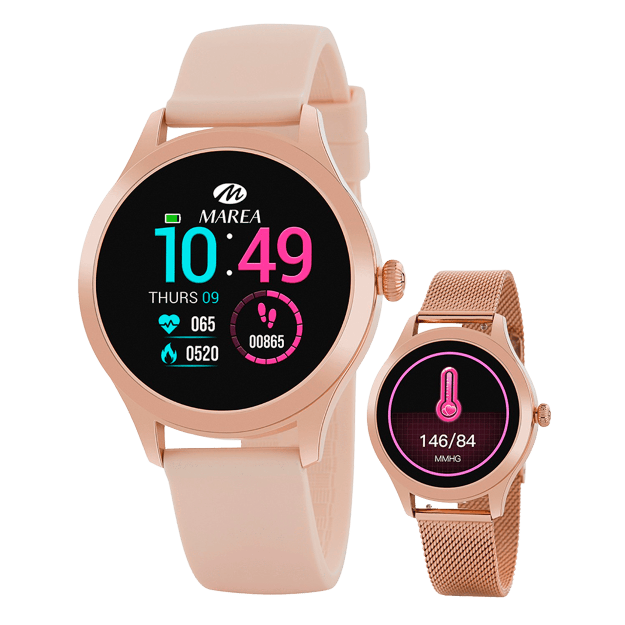 Marea smartwatch met extra horlogeband B59005/2