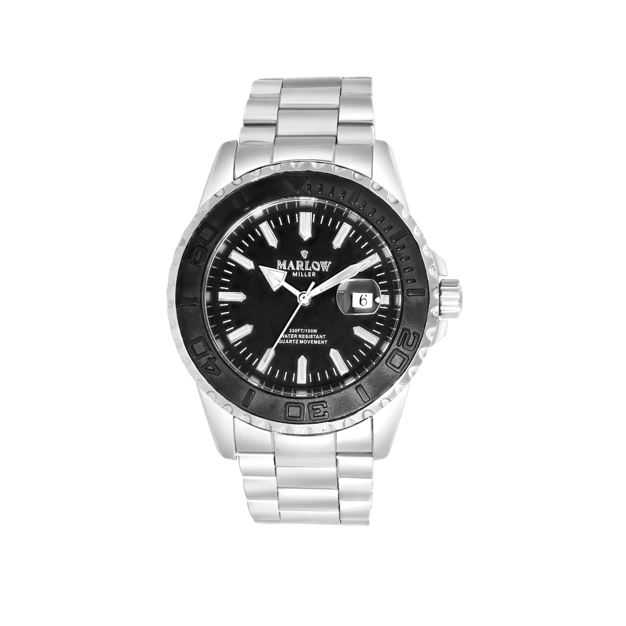 Marlow Miller horloge met stalen kast en band